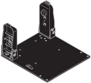 [IMA0642] KIT ROLL HOLDER BRACKET D80MM FOR MODUS 3