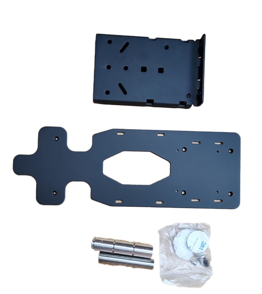 Metal roll holder for bag tag rolls or receipt roll