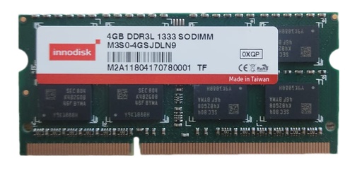 [CIA0912] MEMORIA RAM INNODISK MOD:MEMORIA DRAM DDRIIIL 1333 CAPACIDAD 4GB |