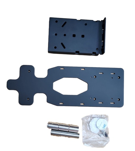 [IMA1579] Metal roll holder for bag tag rolls or receipt roll